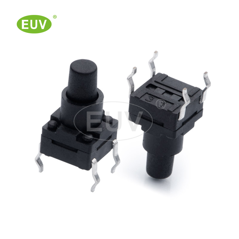 6.0mmx6.0mm 帶護套 防塵防水IP67 插件輕觸開關(guān)