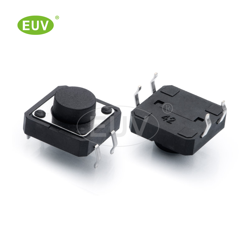 12.0mmx12.0mm 四腳 插件輕觸開關(guān)