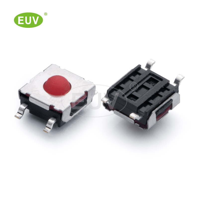 6.2mmx6.5mmx3.85mm 圓形硅膠按鈕 貼片輕觸開關(guān)