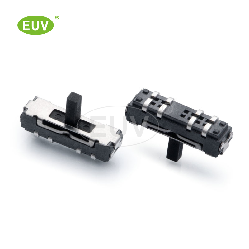 8P 正拔 2P3T 包腳 柄高2/3/4mm 貼片撥動(dòng)開(kāi)關(guān)