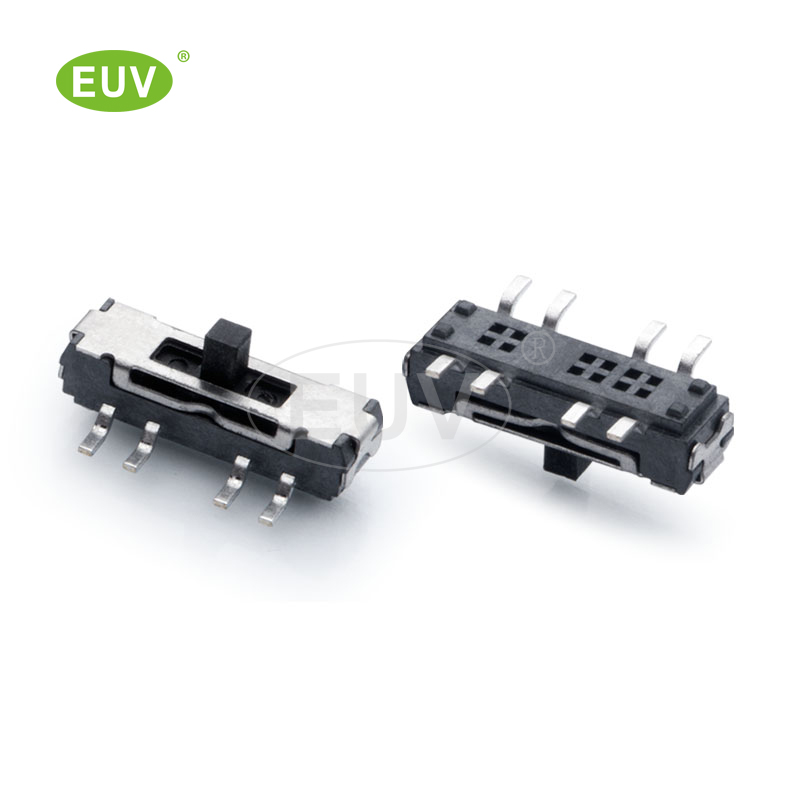 8P 正拔 2P3T 柄高2/3/4mm 貼片撥動(dòng)開(kāi)關(guān)