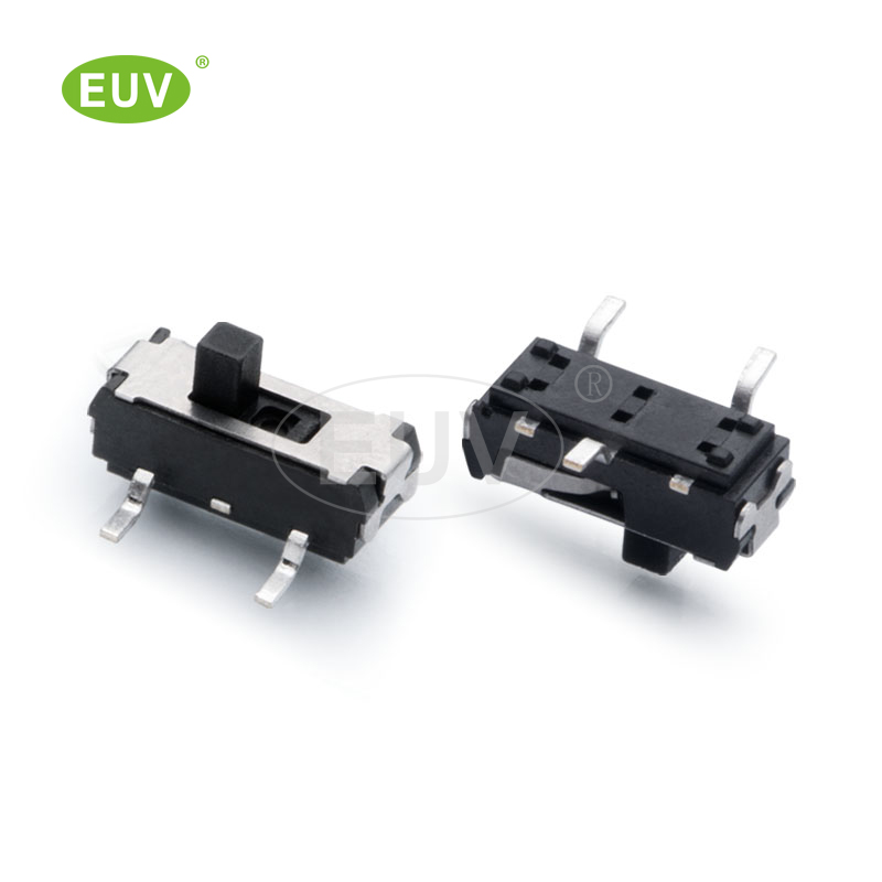 3P 正拔 1P2T 柄高2/3/4mm 貼片撥動(dòng)開(kāi)關(guān)