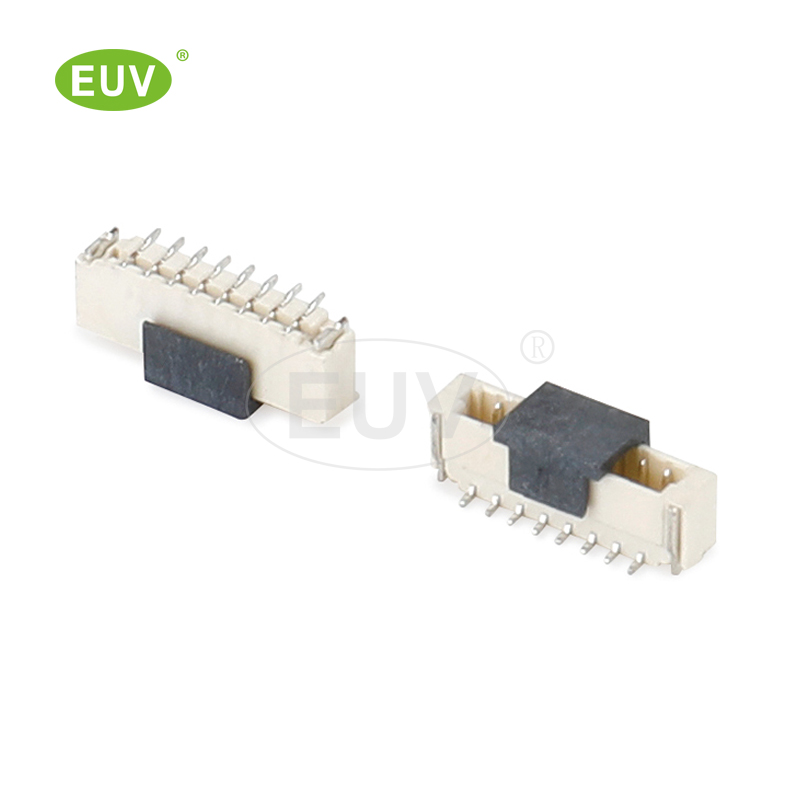 0.8mm間距 立式貼片 線對(duì)板連接器