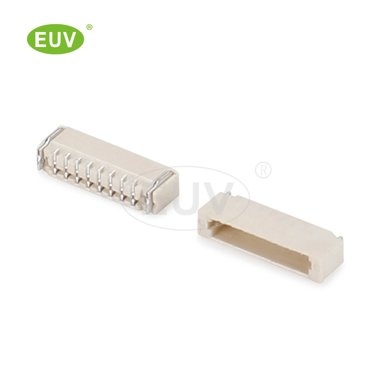 0.8mm間距 臥式貼片 線對(duì)板連接器