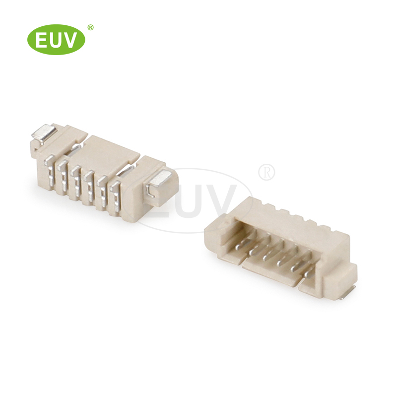 1.25mm間距 單排立臥式貼片 線對(duì)板連接器