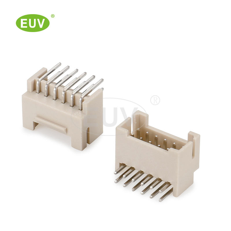 2.0mm間距 雙排臥式彎插 帶扣 線對板連接器